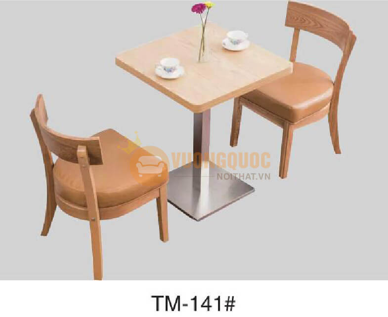 Bộ bàn ghế quán cafe nhỏ gọn HOY TM141-1